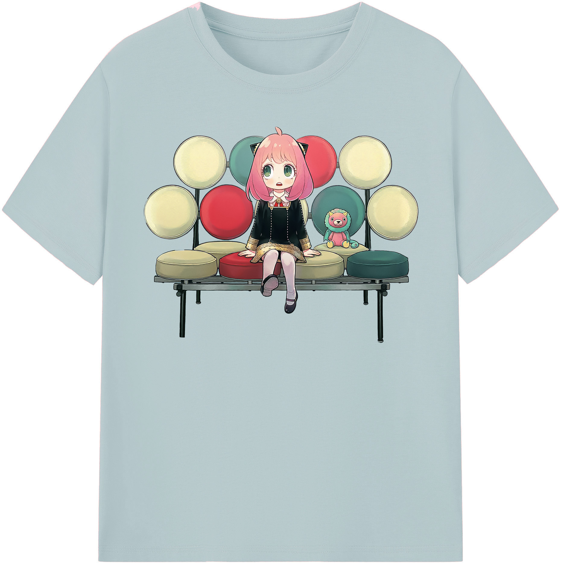 （画像用） SPY×FAMILY间谍家家酒 綿100％半袖Tシャツ（フロントプリント）